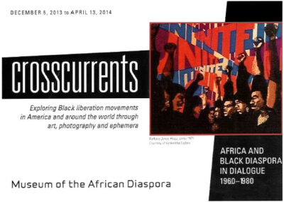 Museum of the African Diaspora, Winston's paintings, 2014